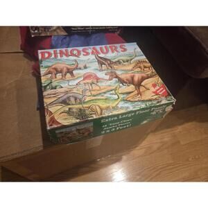 Melissa & Doug Dinosaurs Floor Puzzle - 48 Jumbo Pieces